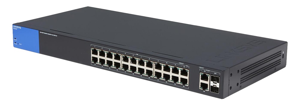 Linksys LGS326P - Smart Gigabit PoE+ - Hàng chính hãng