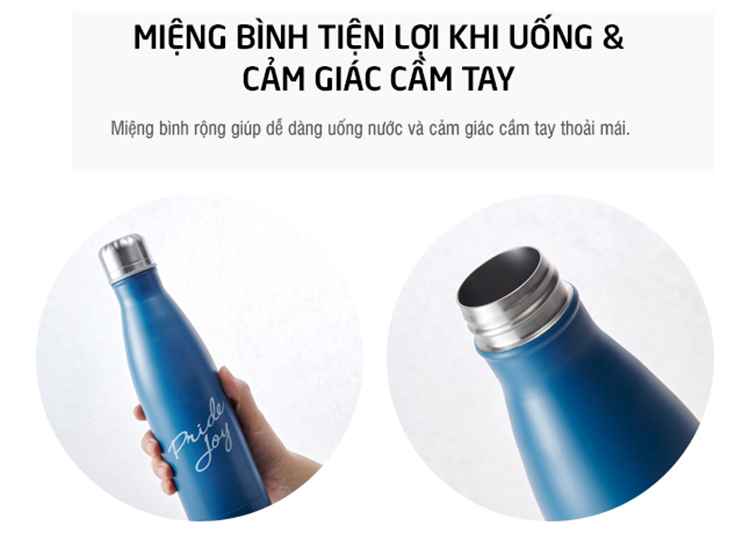 Bình Giữ Nhiệt Lock&amp;Lock Luna Bottle LHC3215 (500ml)