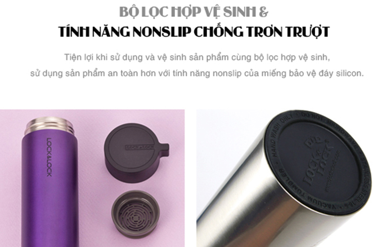 Bình Giữ Nhiệt Lock&amp;Lock Knob Tumbler LHC4121P