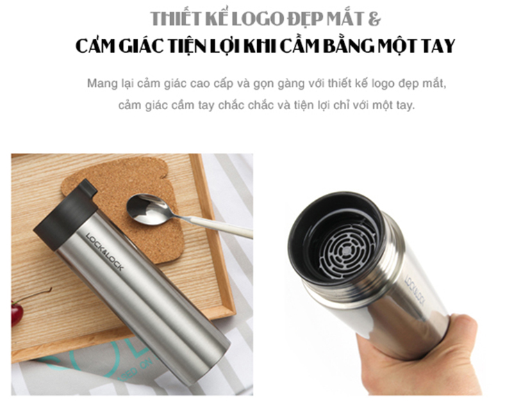 Bình Giữ Nhiệt Lock&amp;Lock Knob Tumbler LHC4121P