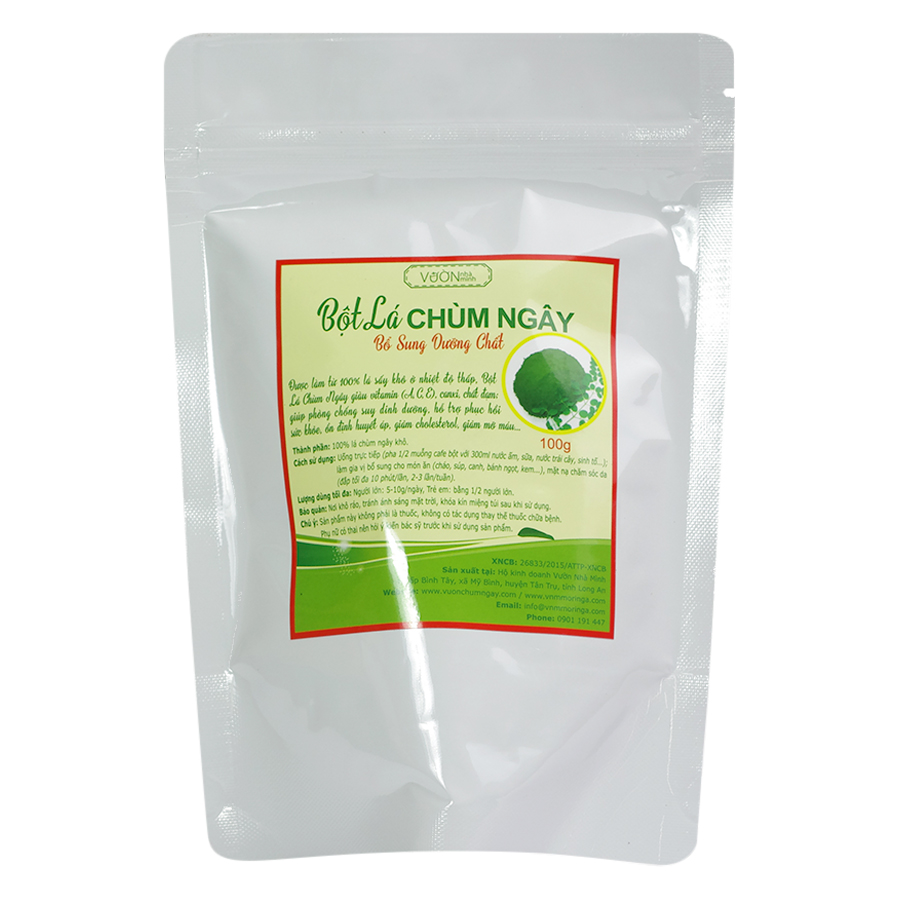 Bột Chùm Ngây Vườn Nhà Mình 100g