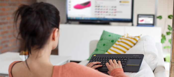 Bàn phím LOGITECH K400 Plus