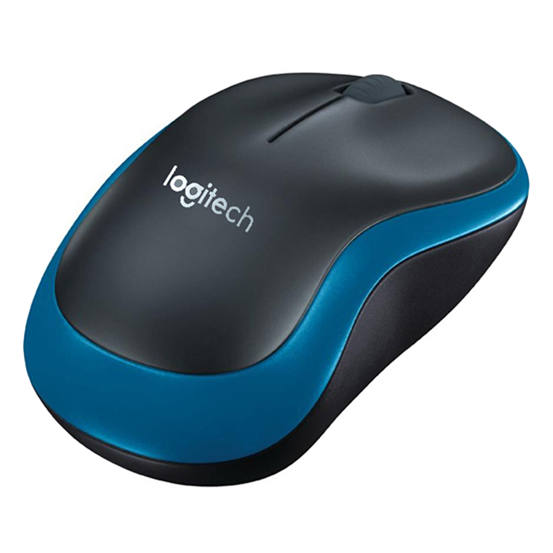 Chuột không dây Logitech M185 - Hàng chính hãng - Màu