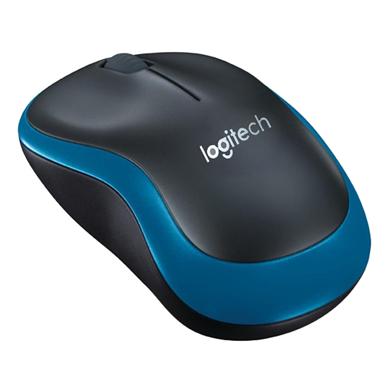 Chuột không dây Logitech M185 - Hàng chính hãng - Màu