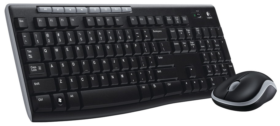 Bộ Bàn Phím Và Chuột Không Dây Logitech MK270r - Hàng chính hãng