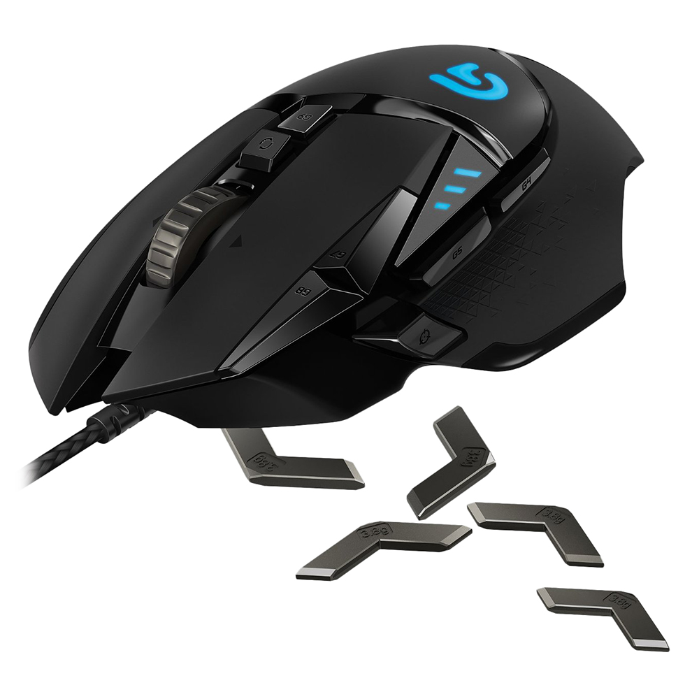 Chuột Chơi Game Có Dây Logitech Proteus Spectrum G502 12000DPI RGB 11 Phím - Hàng Chính Hãng