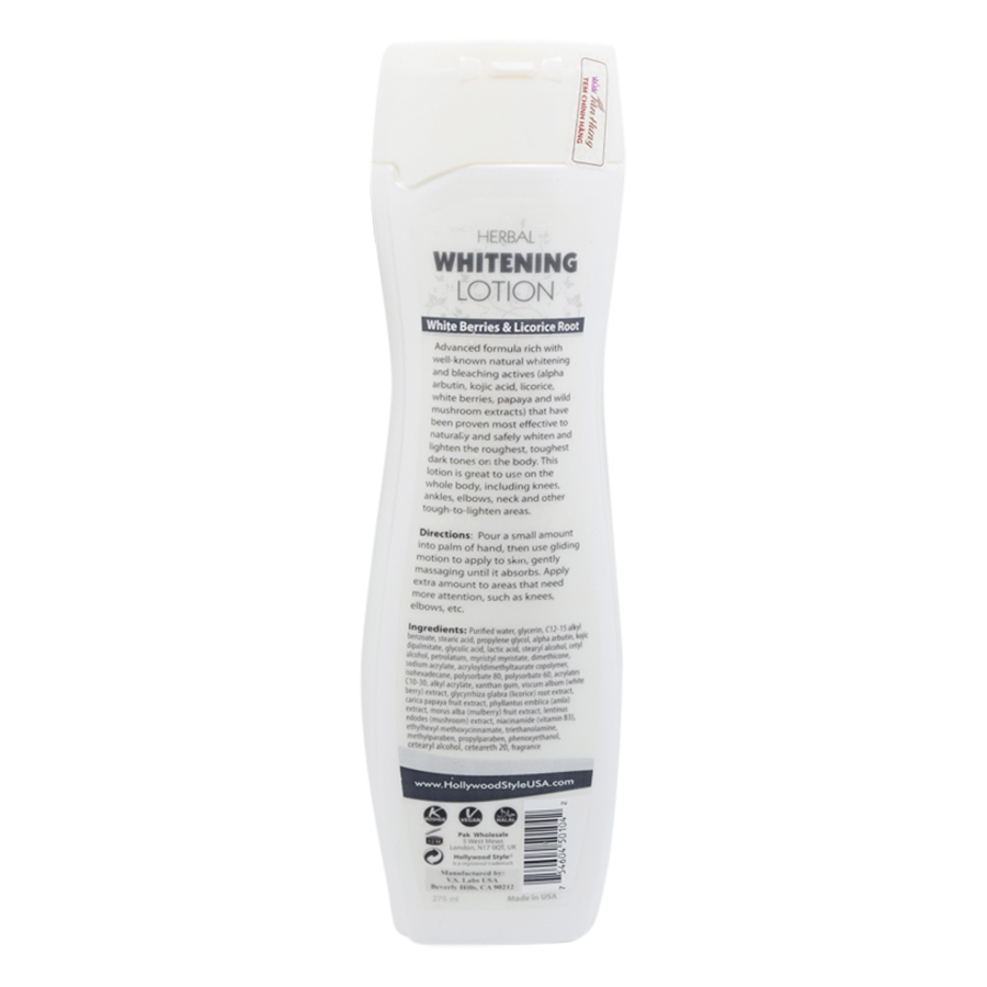 Lotion Dưỡng Trắng Da Thảo Mộc Hollywood Style Herbal Whitening Lotion