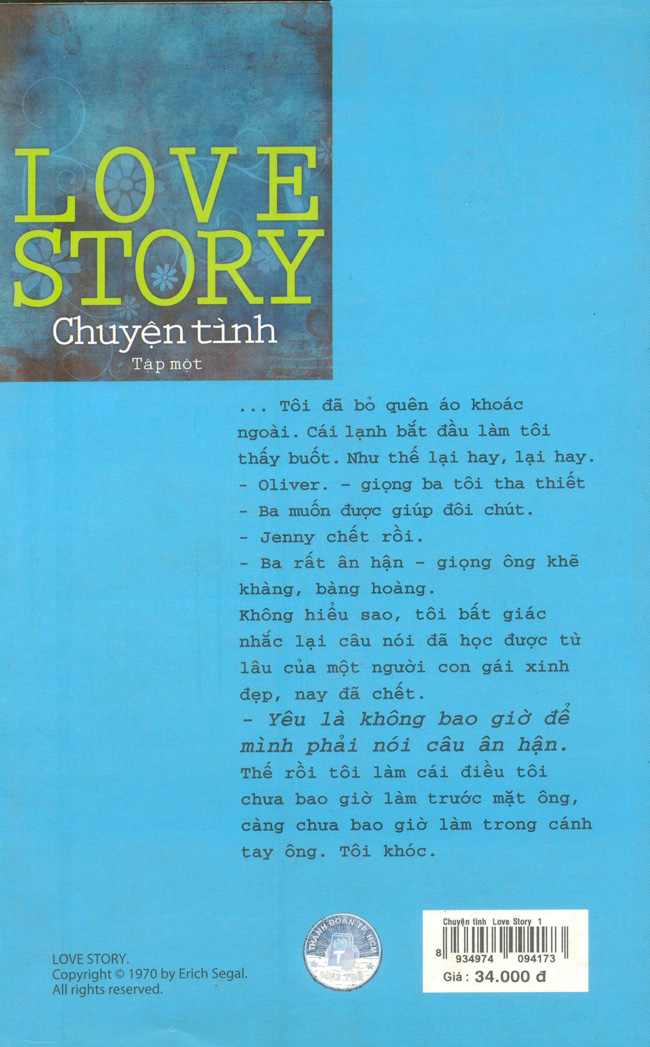 Chuyện tình (T1) - Erich Segal