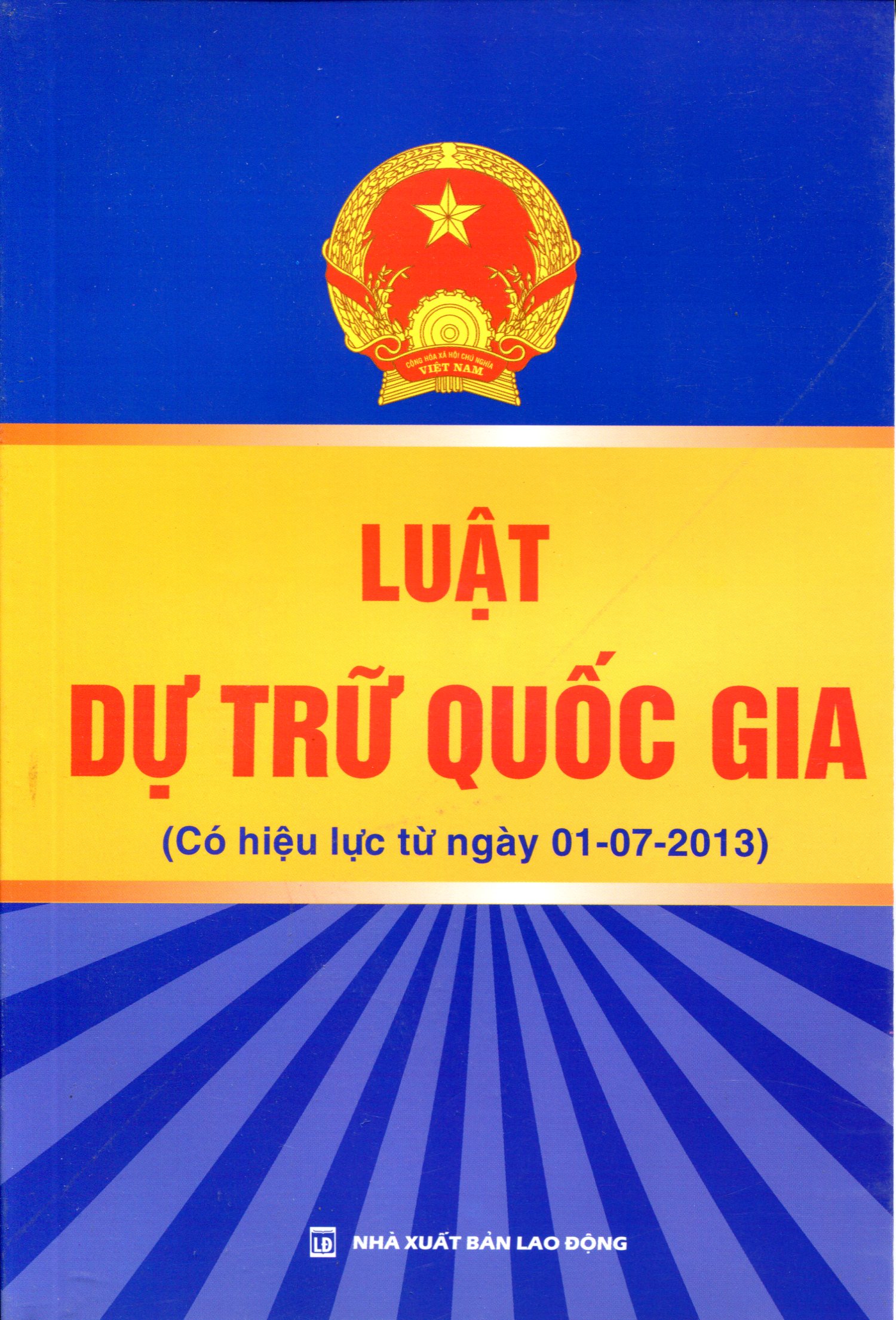 Luật Dự Trữ Quốc Gia