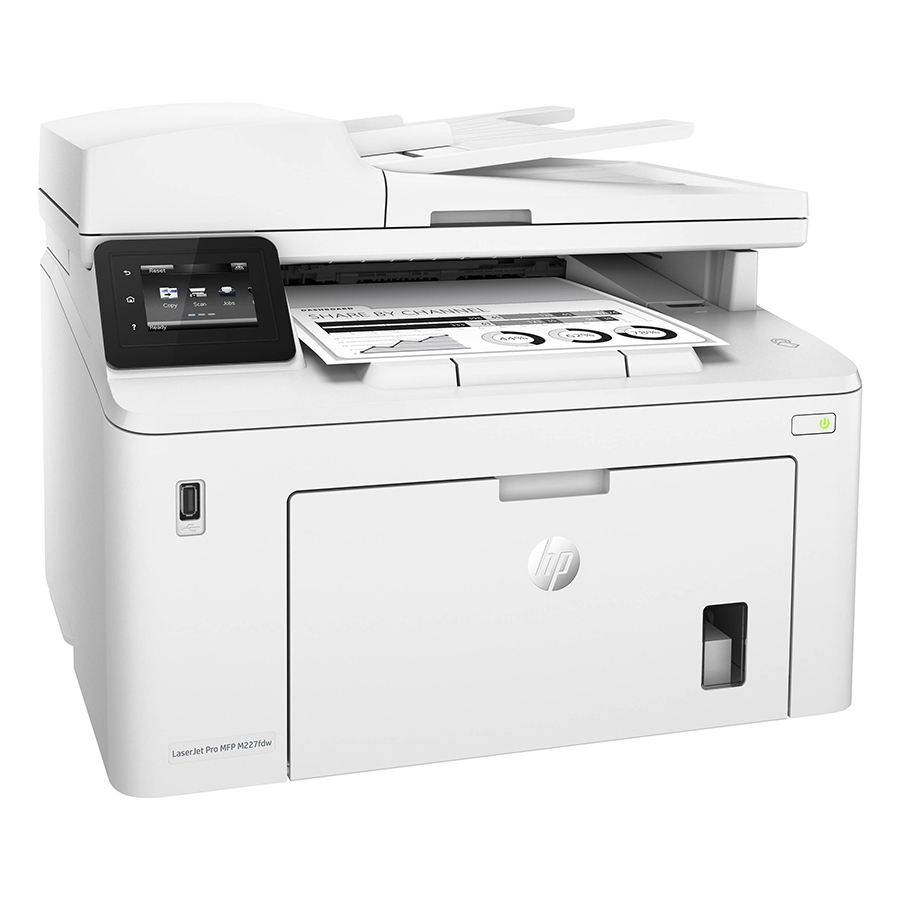 Máy In Đa Năng HP LaserJet Pro MFP M227FDW Fax Scan Copy Wifi Network - Hàng Chính Hãng