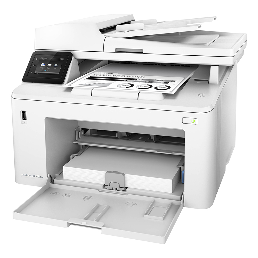 Máy In Đa Năng HP LaserJet Pro MFP M227FDW Fax Scan Copy Wifi Network - Hàng Chính Hãng