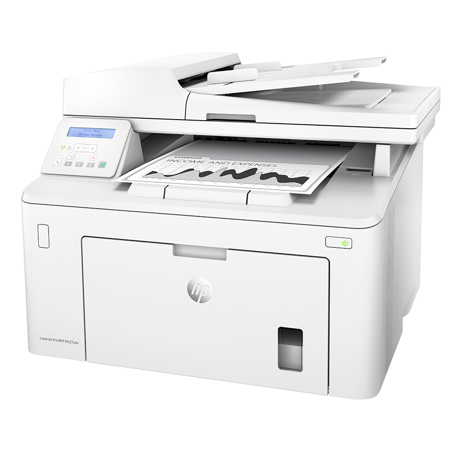 Máy In Laser Đa Năng HP LaserJet Pro MFP M227SDN Scan Copy Network Duplex - Hàng Chính Hãng