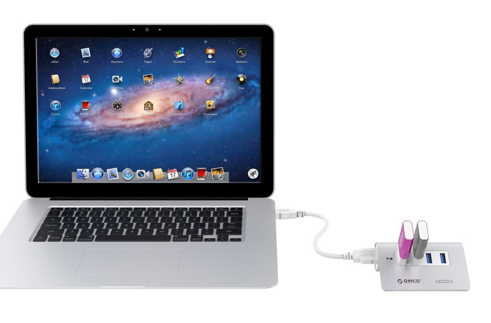 Hub USB 3.0 Orico 4 Cổng M3H4-V1 - Hàng Chính Hãng