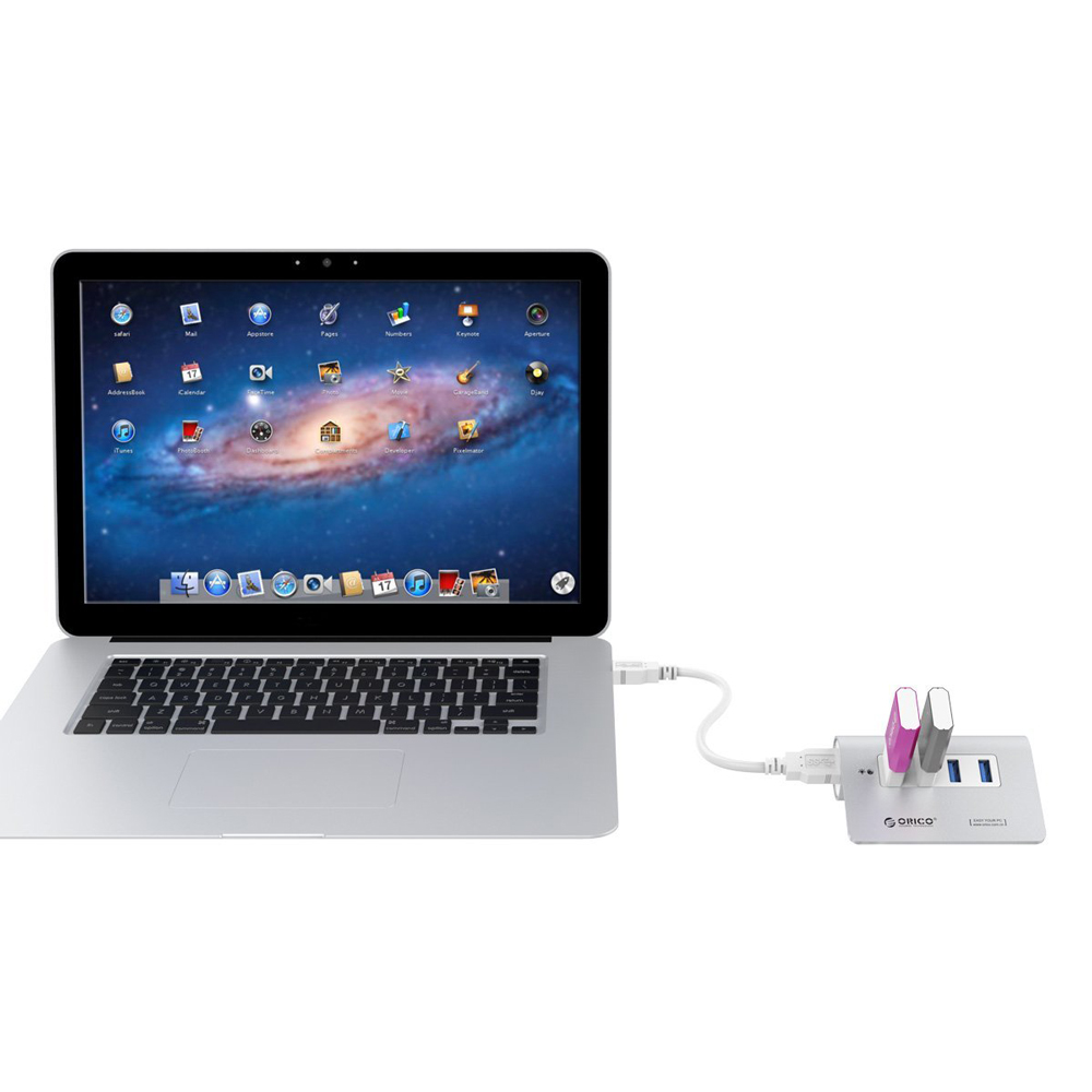 Hub USB 3.0 Orico 4 Cổng M3H4-V1 - Hàng Chính Hãng