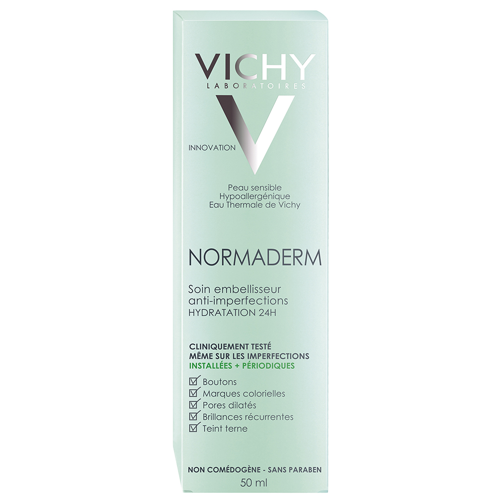 Kem Dưỡng Giúp Giảm Mụn, Giảm Bóng Dầu, Dưỡng Ẩm Normaderm TRI-ACTIV Vichy 100769029 (50ml)