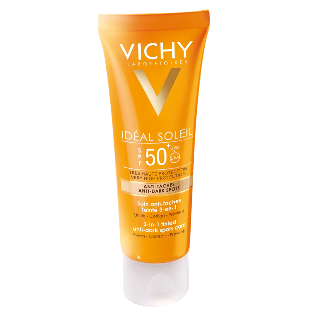 Kem Chống Nắng Ngăn Sạm Da, Giảm Thâm Nám Vichy SPF50 Chống Tia UVA - 100791635