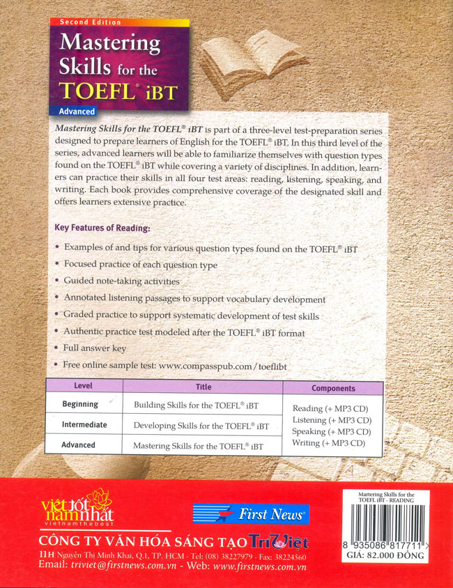 Mastering Skills For The Toefl Ibt - Reading