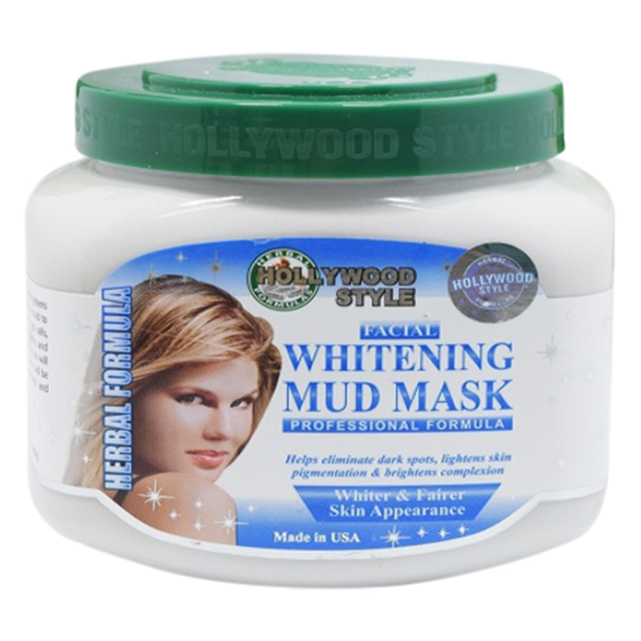 Mặt Nạ Bùn Làm Trắng Da Hollywood Style Whitening Mud Mask (600ml)