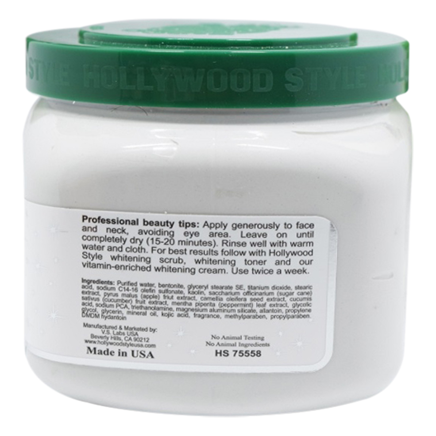 Mặt Nạ Bùn Làm Trắng Da Hollywood Style Whitening Mud Mask (600ml)