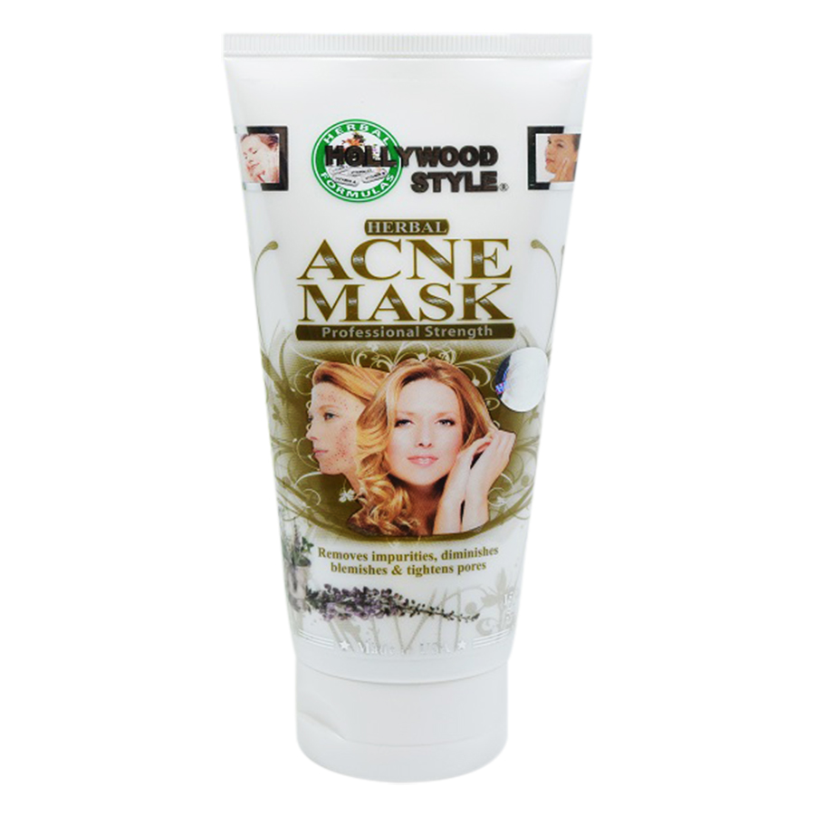 Mặt Nạ Thảo Dược Hỗ Trợ Trị Mụn Hollywood Style Herbal Acne Mask (150ml)