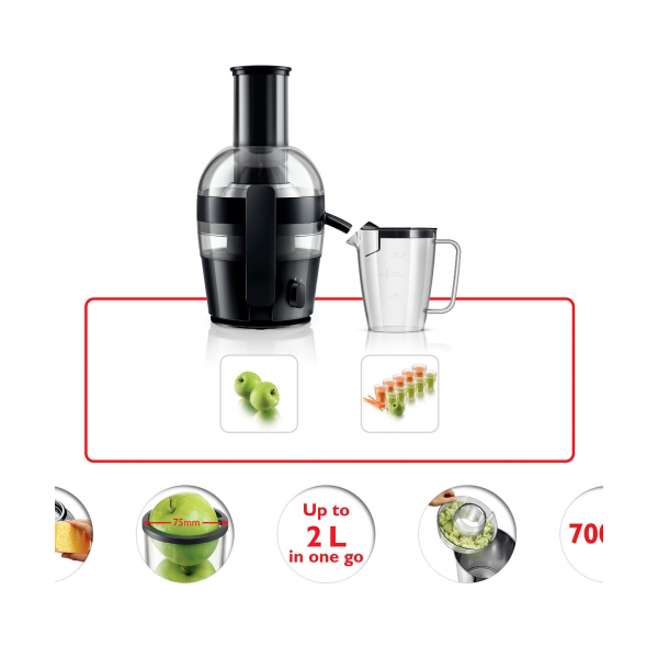 Máy Ép Trái Cây Philips HR1855 - Hàng chính hãng