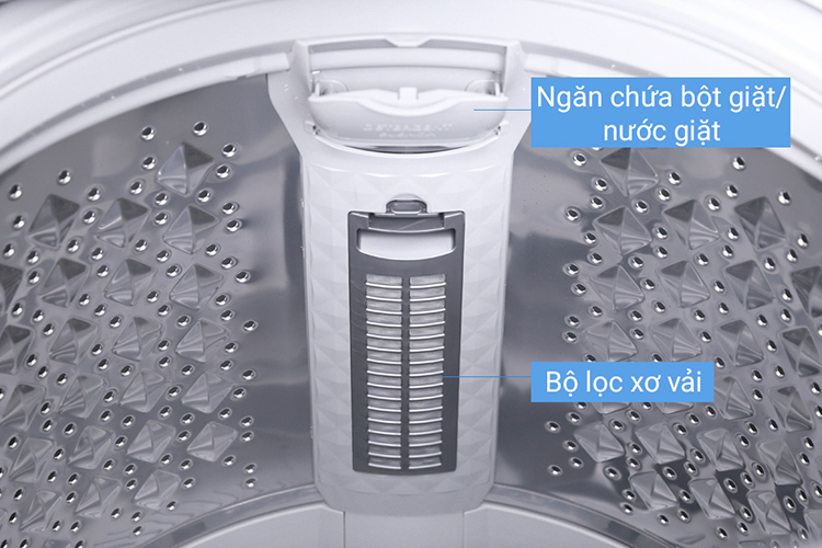 Máy Giặt Cửa Trên Inverter Toshiba AW-DG1500WV (14kg) - Xám Đen - Hàng Chính Hãng