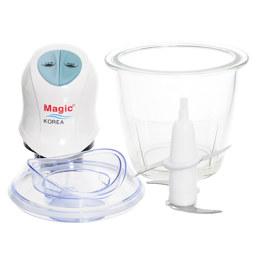 Máy Xay Thực Phẩm Hai Lưỡi Kép Magic A-04 - Hàng chính hãng