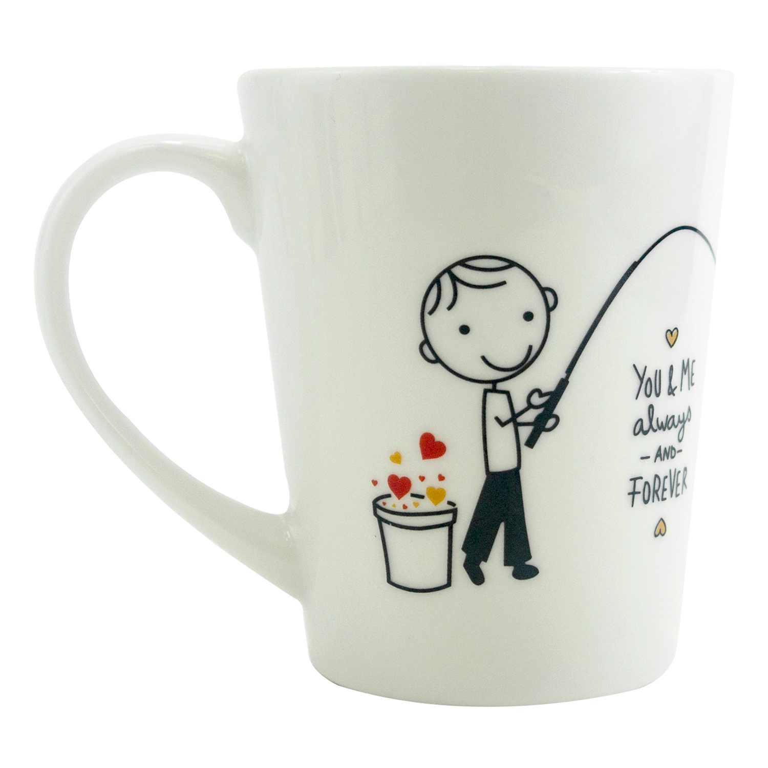 Bộ 2 ly sứ Dong Hwa MC004, 350ml