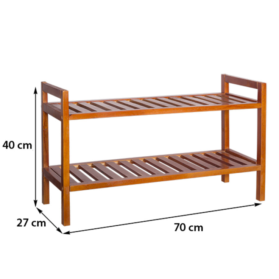 Kệ giày gỗ đa năng 2 tầng Modulo Home MDL-002
