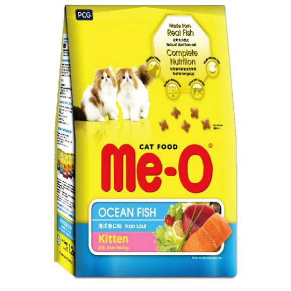 Đồ Ăn Cho Mèo Con Me-O Hương Vị Cá Biển - 400g