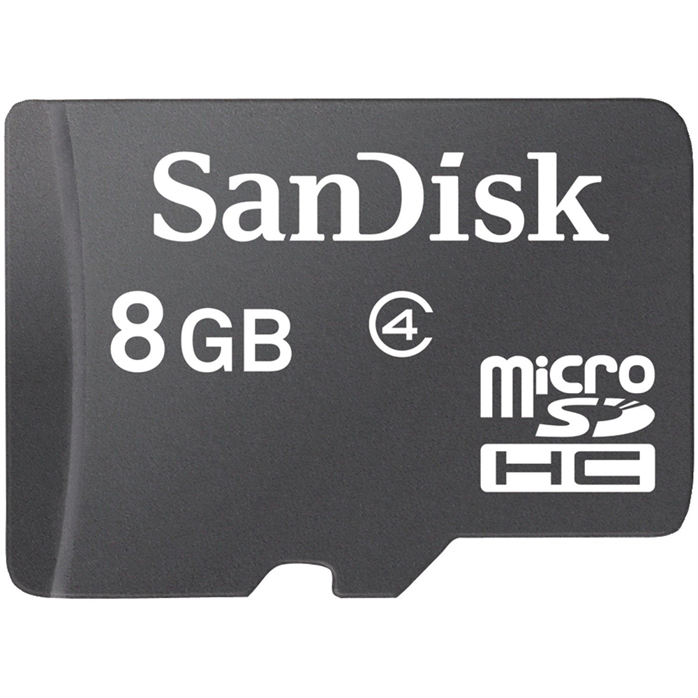 Thẻ Nhớ Sandisk Micro SD 8GB Class 4 - Hàng Chính Hãng