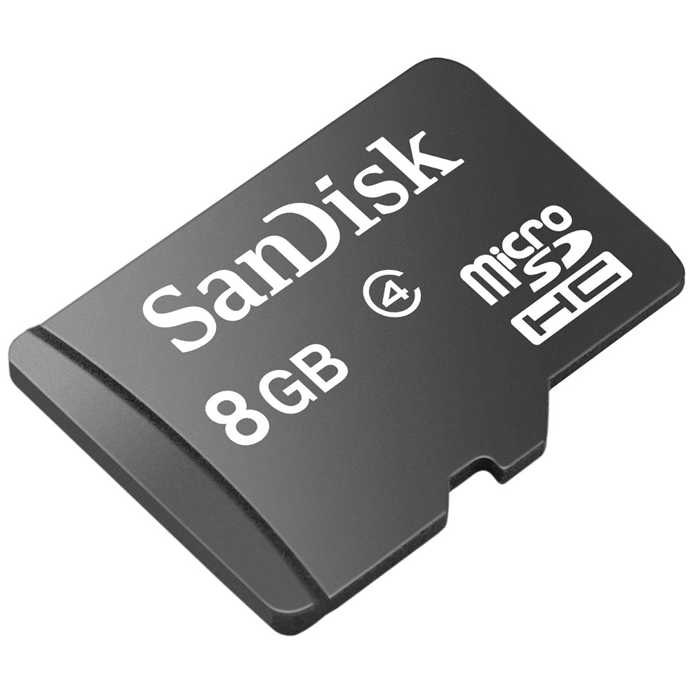 Thẻ Nhớ Sandisk Micro SD 8GB Class 4 - Hàng Chính Hãng