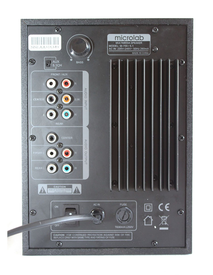 Loa Microlab M-700 5.1 - Hàng Chính Hãng