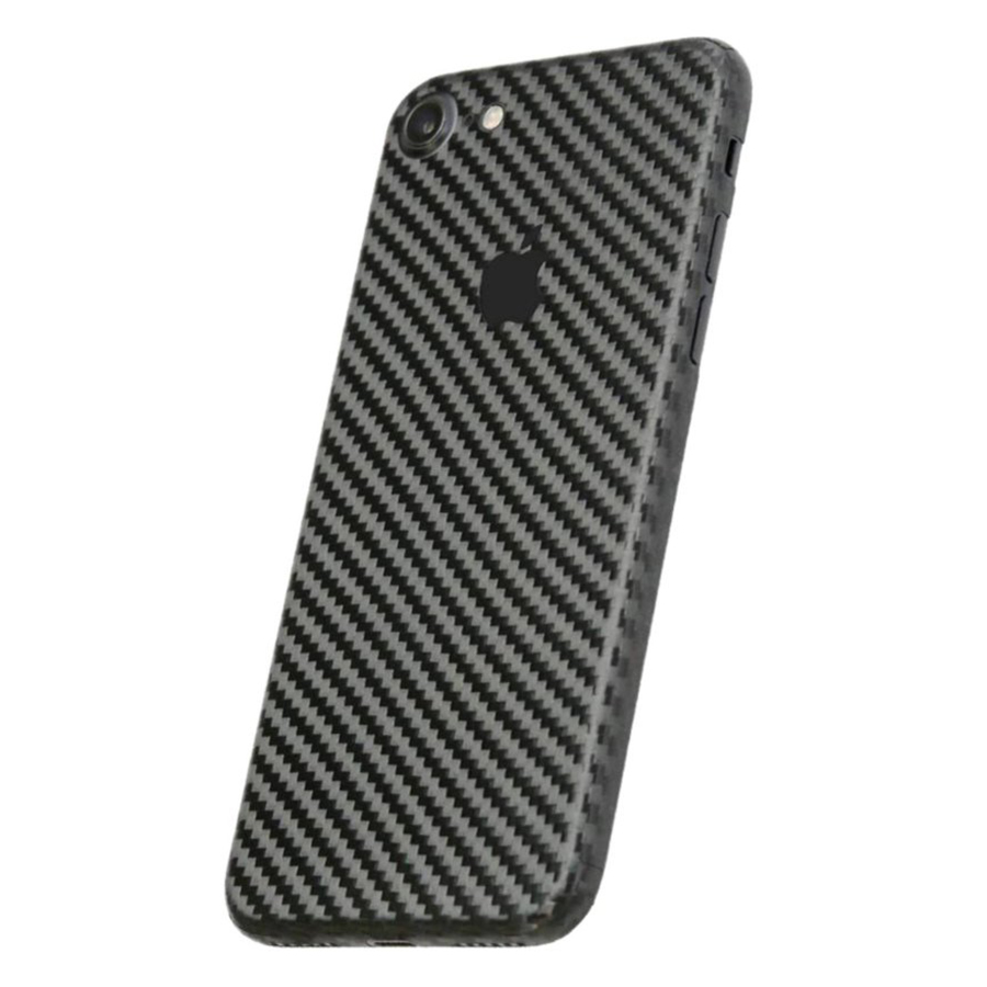 Miếng Dán Mặt Sau Vân Carbon Cho iPhone 7 (Đen)