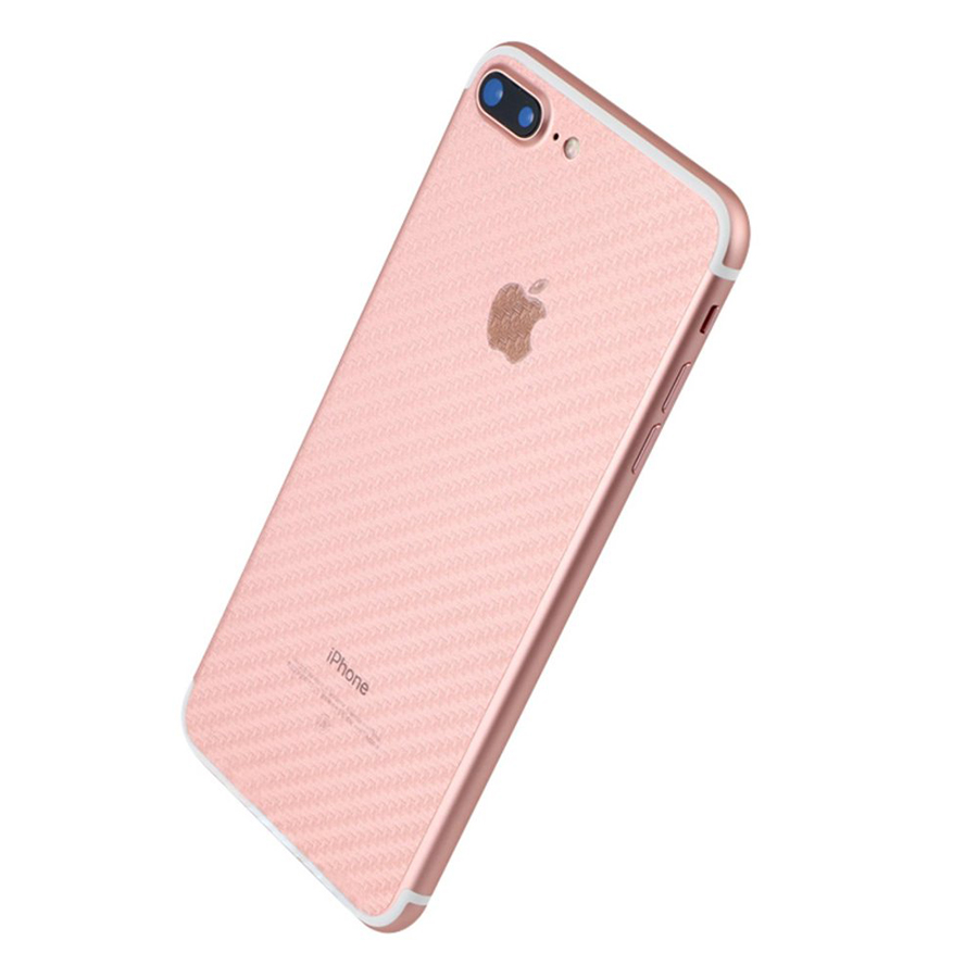 Miếng Dán Mặt Sau Vân Carbon Cho iPhone 7Plus - Hàng nhập khẩu