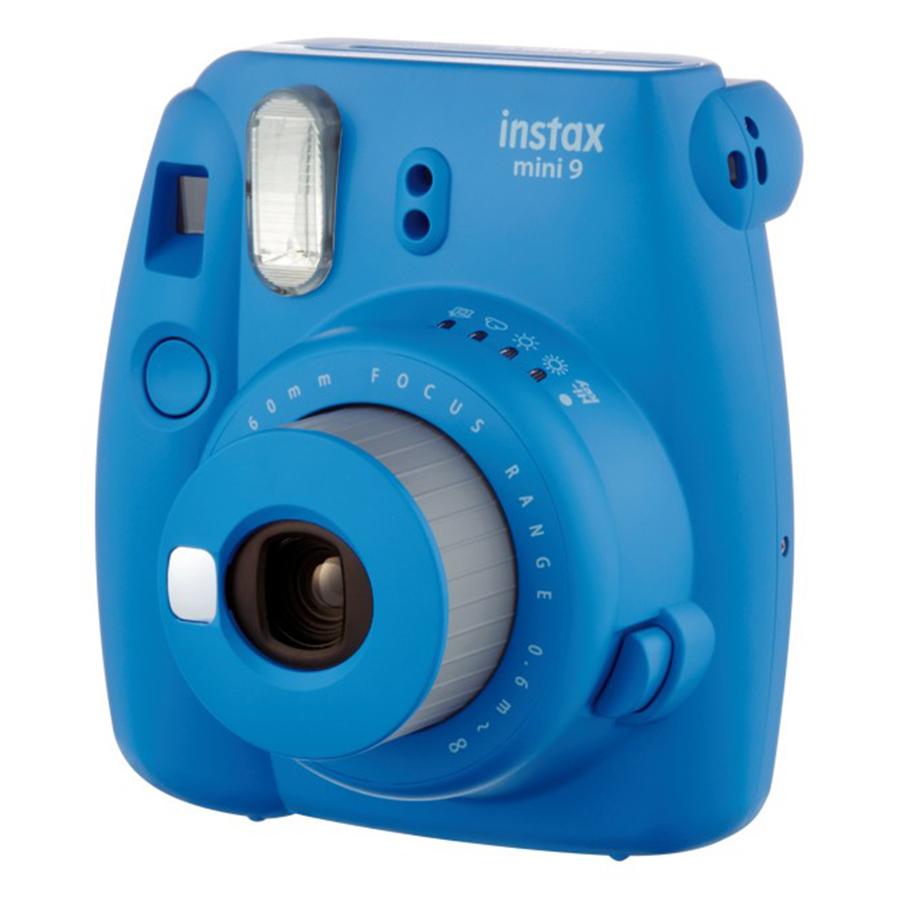 Máy Ảnh Selfie Lấy Liền Fujifilm Instax Mini 9 - Cobalt Blue - Hàng Chính Hãng