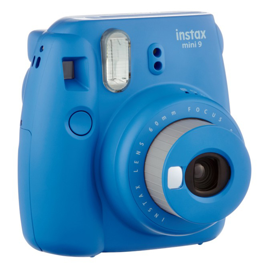 Máy Ảnh Selfie Lấy Liền Fujifilm Instax Mini 9 - Cobalt Blue - Hàng Chính Hãng