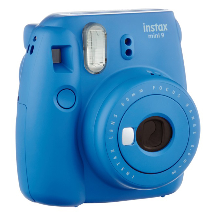 Máy Ảnh Selfie Lấy Liền Fujifilm Instax Mini 9 - Cobalt Blue - Hàng Chính Hãng