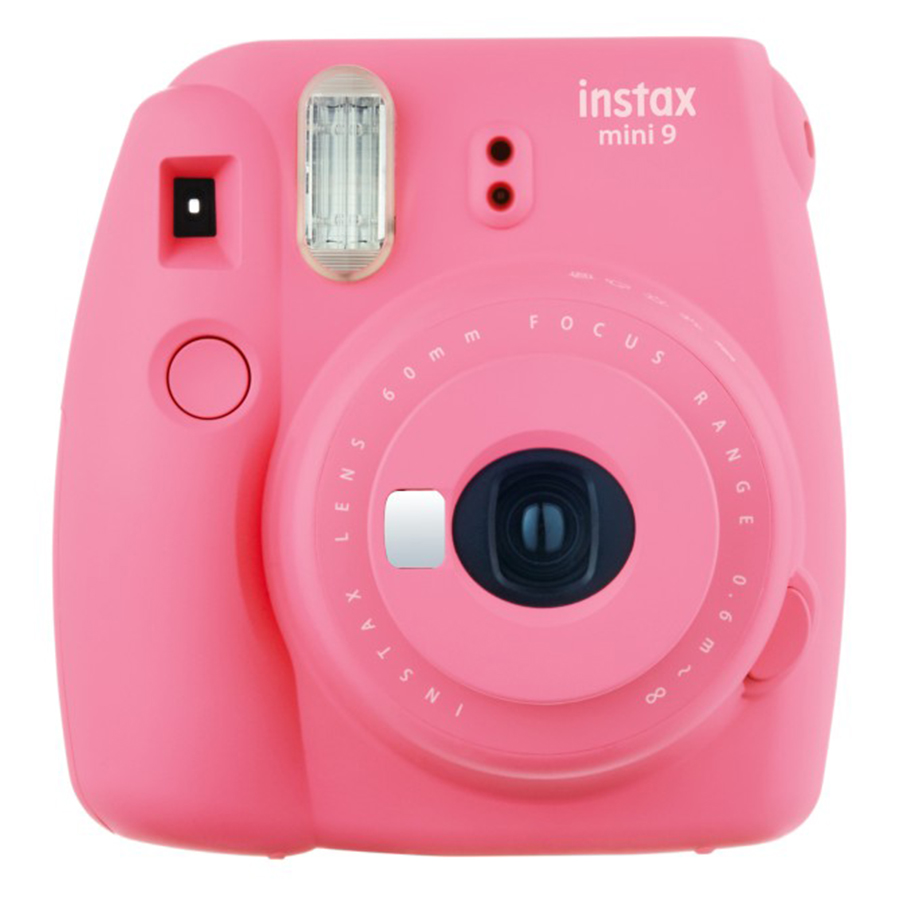 Máy Ảnh Selfie Lấy Liền Fujifilm Instax Mini 9 - Flamingo Pink - Hàng Chính Hãng