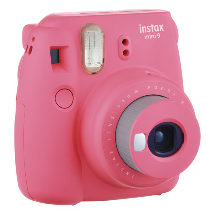 Máy Ảnh Selfie Lấy Liền Fujifilm Instax Mini 9 - Flamingo Pink - Hàng Chính Hãng