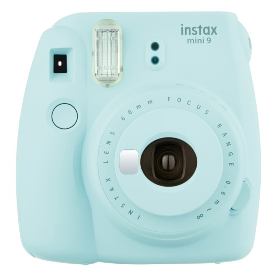 Máy Ảnh Selfie Lấy Liền Fujifilm Instax Mini 9 - Ice Blue - Hàng Chính Hãng