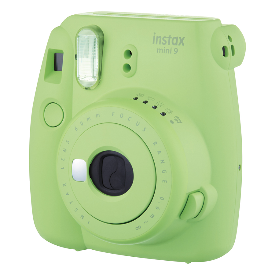 Máy Ảnh Selfie Lấy Liền Fujifilm Instax Mini 9 - Lime Green - Hàng Chính Hãng