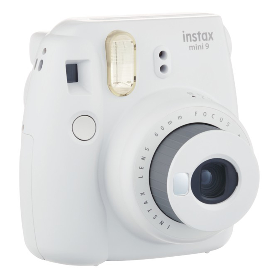 Máy Ảnh Selfie Lấy Liền Fujifilm Instax Mini 9 - Smoky White - Hàng Chính Hãng