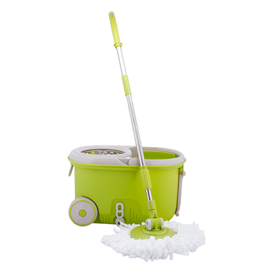 Bộ Cây Lau Nhà Xoay Tay 360 Độ Lock &amp; Lock MOP-L003