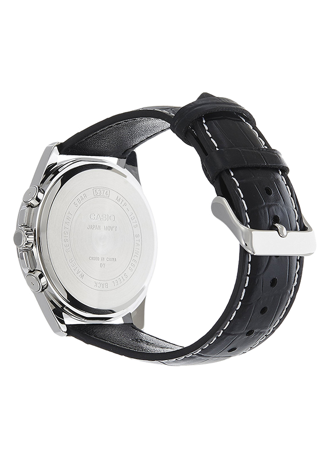 Đồng Hồ Nam Dây Da Casio MTP-1375L-1AVDF (42mm) - Đen