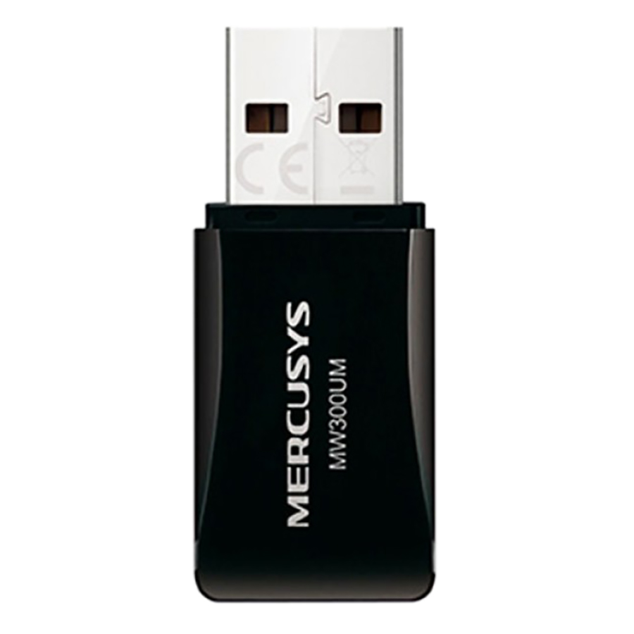 USB Wifi Mini Chuẩn N Mercusys MW300UM (300Mbps) - Hàng Chính Hãng