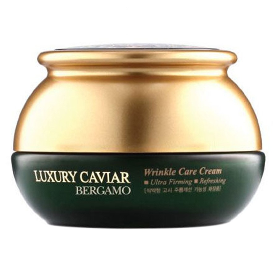 Kem Dưỡng da, Chống Lão Hoá Bergamo Luxury Caviar Wrinkle Care Cream KDTN (50g)