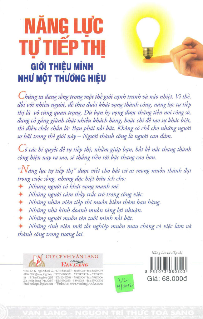 Năng Lực Tiếp Thị