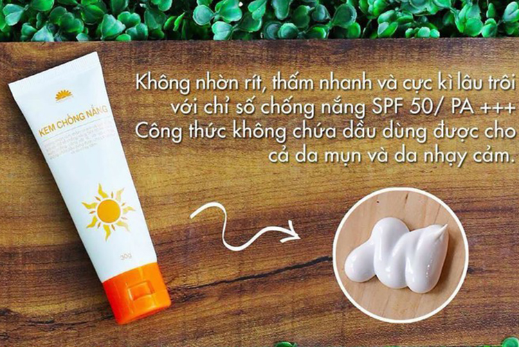 Kem Chống Nắng Vật Lý Narguerite SPF 50 PA++ Nar-KCN (30g)