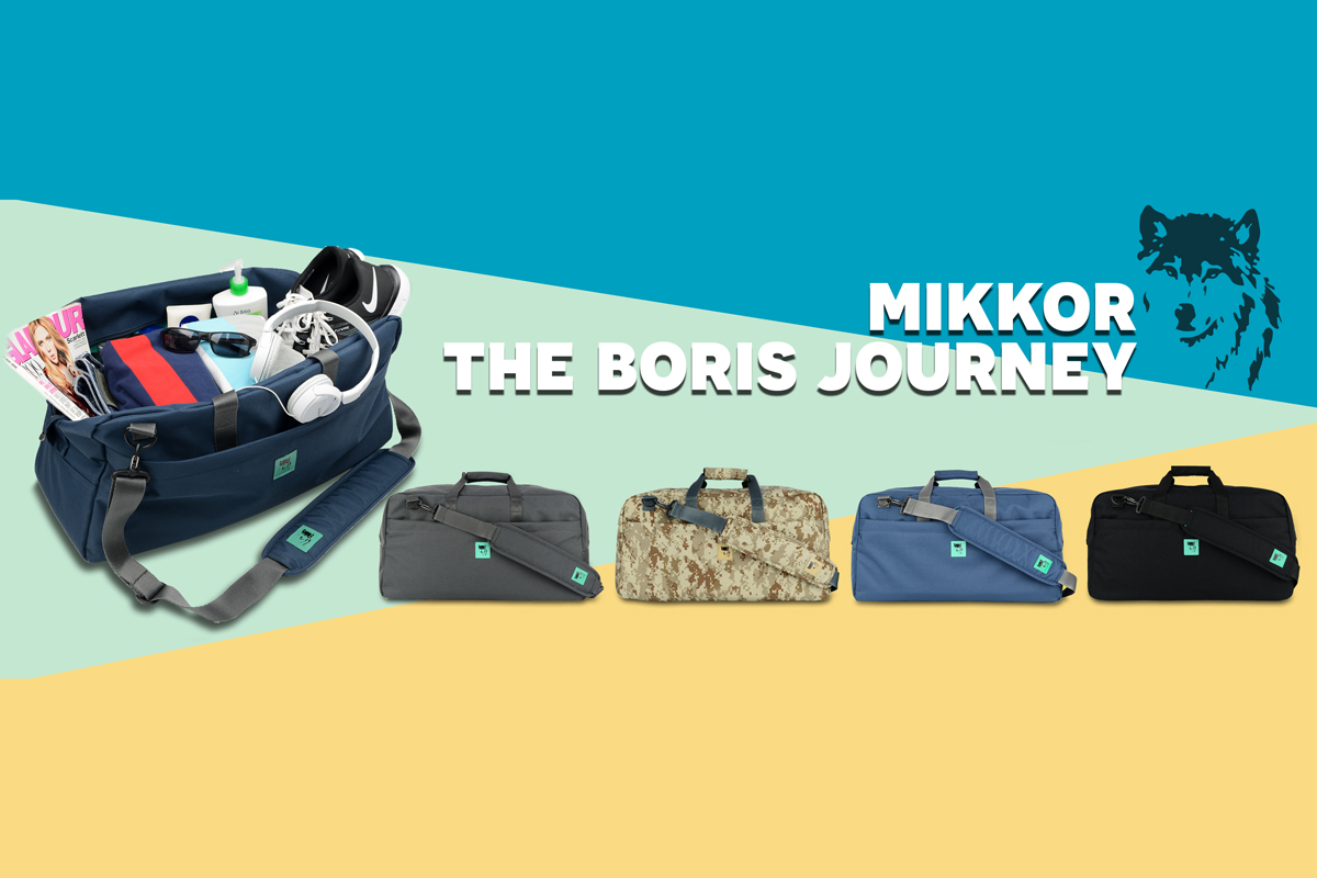 Túi Du Lịch The Boris Journey Mikkor TBJ 002 - Navy